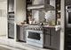 KitchenAid® 36" Misty Blue Commercial-Style Freestanding Dual Fuel Range-4
