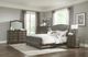 Homelegance® Rachelle Gray/Weathered Pecan Queen Panel Bed-1