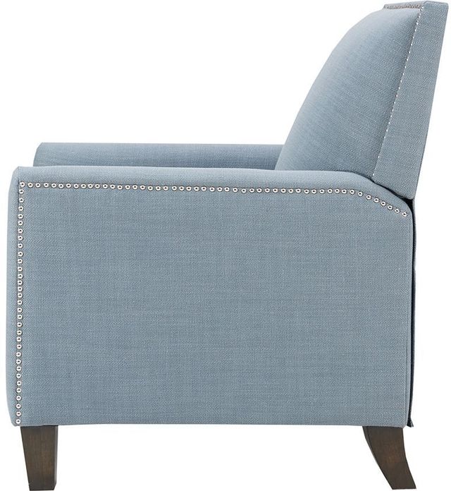 Olliix by Madison Park Blue Miles Push Back Recliner-3