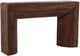 Furniture Classics Dylan Warm Dark Marble Top Console with Brown Base-0