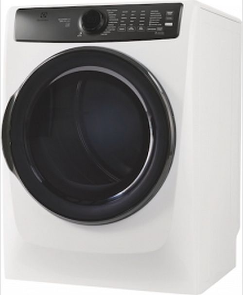 Electrolux Perfect Steam™ 8 Cu. Ft. Matte White Front Load Electric Dryer with Balanced Dry™-3