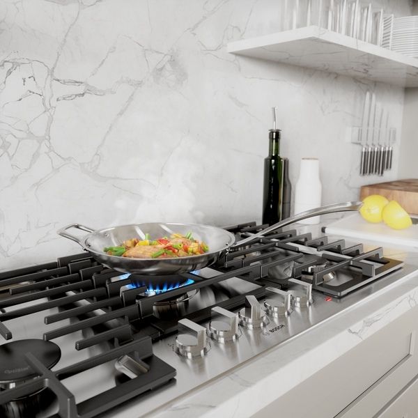 Bosch® 500 Series 30" Stainless Steel Natural Gas Cooktop-5