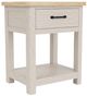 Riverside Furniture Glenndale Aged White/Wheat Nightstand-0