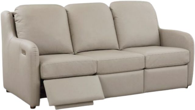 Bassett® Furniture BenchMade Wrenn Dove Gray Power Reclining Sofa-2