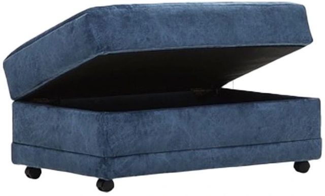 Hughes Furniture® 21900S Wonderland Slate Ottoman-0
