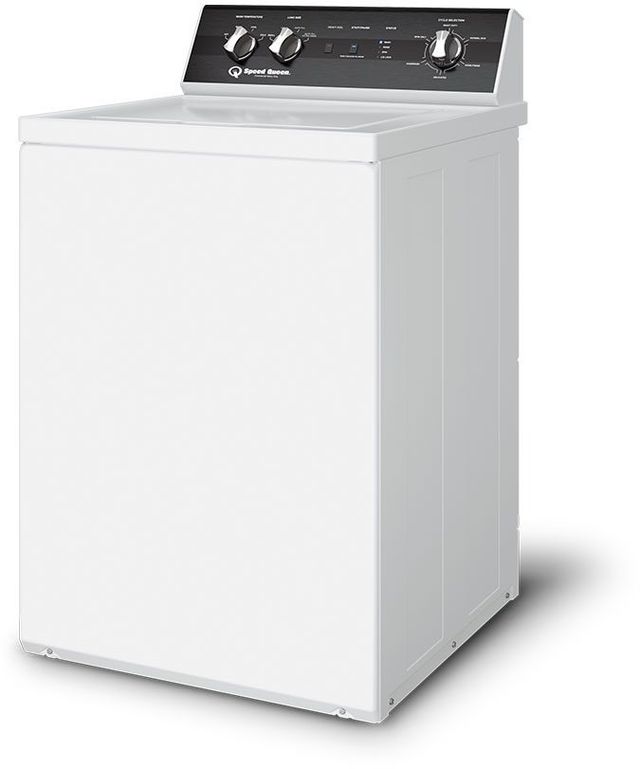 Speed Queen® TR5 3.2 Cu. Ft. White Agitator Top Load Washer-2