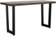 International Furniture Direct Riverwood Brown Sofa Table with Black Base-0