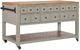 Legacy Classic Vintage Market Barnwood Oak/Northern Moss Kitchen Island-0