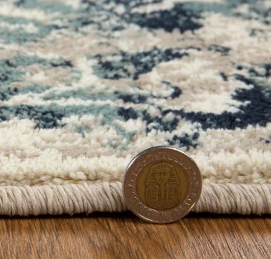 KAS Rugs Heritage Blue/Ivory Anna 5'x8' Area Rug-2