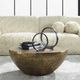 Uttermost® Gilded Dome Antique Gold Coffee Table-2