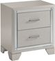 Signature Design by Ashley® Lonnix 6-Piece Silver Queen Panel Bed Set-5