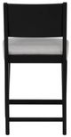 Powell® Cosgrove Black Upholstered Counter Stool-4