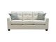 Decor-Rest® Furniture LTD Kayla Ivory Sofa-4
