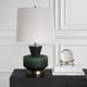 Uttermost® Trentino Dark Emerald Green Table Lamp-2