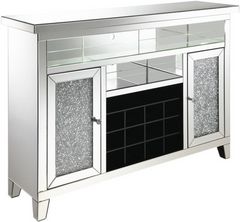 Coaster® Melinda Mirror Wine Cabinet