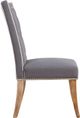 TOV Furniture Garrett Grey Linen Dining Chair-2