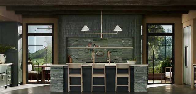 KOHLER® Iron/Tones® Biscuit 17" Top/Undermount Single-Bowl Bar Sink-3