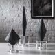 Uttermost® Alize 3-Piece Black Sculptures Set-2