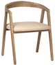 Dovetail Furniture Jensen Antique/Beige Dining Side Chair-0