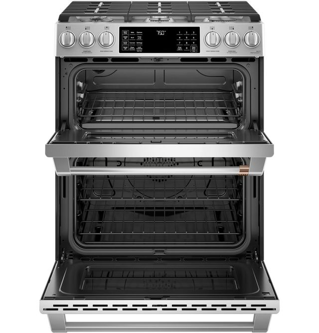 Café™ 30" Stainless Steel Slide in Gas Range-2