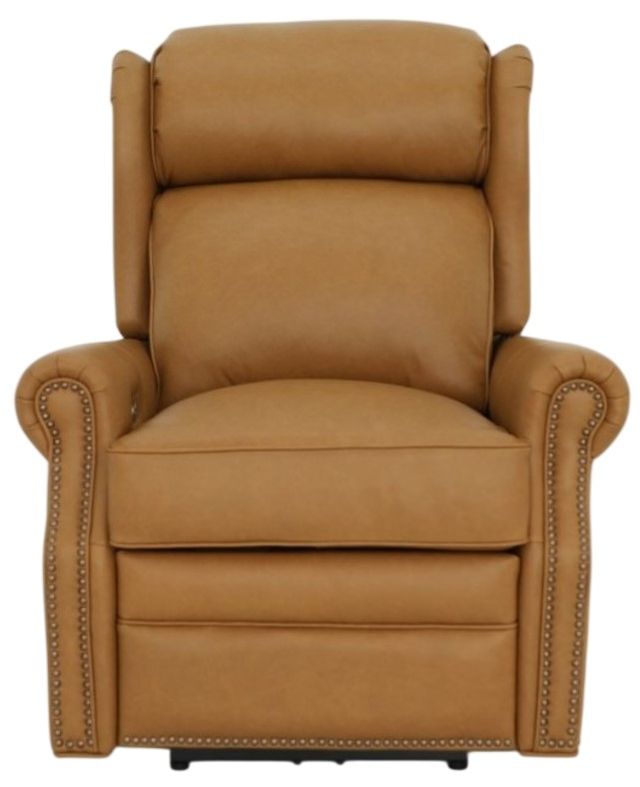 BarcaLounger® Gabby Santa Fe Brandy Leather Power Recliner-3