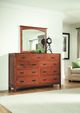 Mavin Customizable 72" American Craftsman Dresser-1