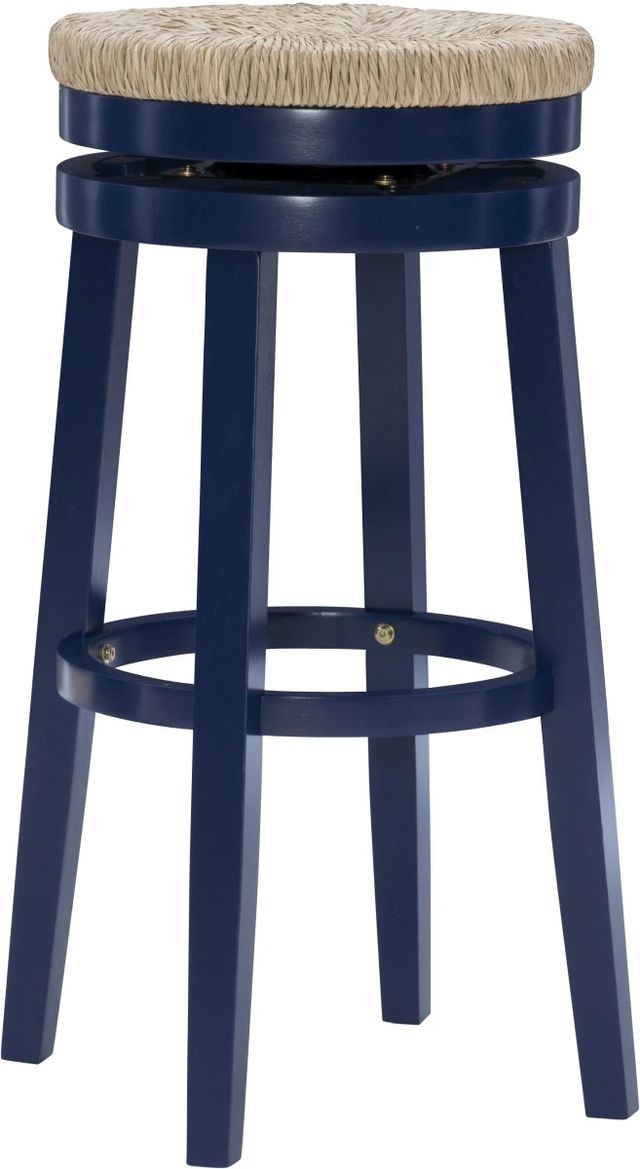 Powell® Maya Navy Blue Bar Stool-0