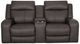 Franklin™ Winston Detroit Smoke Power Reclining Console Loveseat with Power Headrest and Dual Seat Air Massage-0