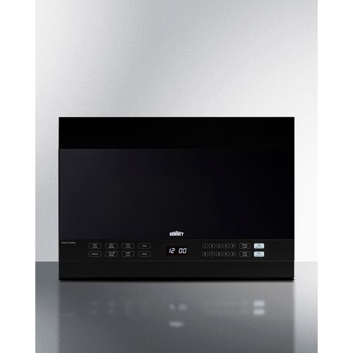 Summit® 1.4 Cu. Ft. Black Wide Over The Range Microwave-0