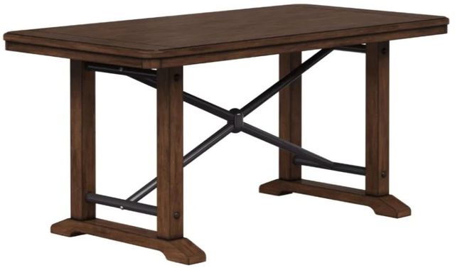 Bernards Danville Brown Counter Dining Table-0
