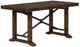 Bernards Danville Brown Counter Dining Table-0