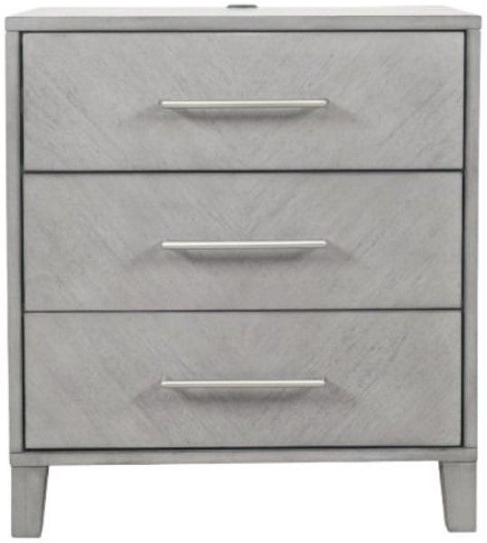 Jofran Inc. Eloquence Stone Nightstand-1