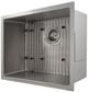 ZLINE Meribel 23" Stainless Steel Undermount Single Bowl Kitchen Sink with Bottom Grid-3