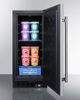 Summit® 2.5 Cu. Ft. Stainless Steel Upright Freezer-3