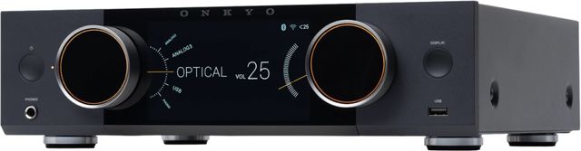Onkyo® Muse Y-50 Black Network Streamer & Integrated High-Power Amplifier-2
