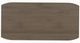 Mavin Customizable 42" x 84" Boat Dining Table-3
