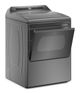 Whirlpool® 7.4 Cu. Ft. Chrome Shadow Front Load Gas Dryer-2