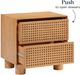 TOV Furniture Miles Natural Nightstand-5