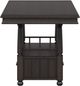 Bernards Bellamy Lane 5-Piece Beige/Brown Counter Dining Table Set-4