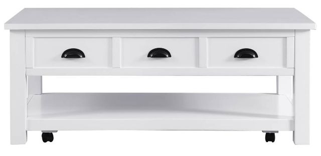 Mazin Furniture Champlain White Lift-Top Coffee Table-1