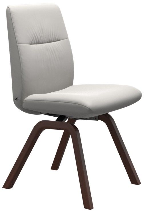 Stressless® by Ekornes® Customizable Mint Large Low Back Dining Chair with Slanted Legs-0