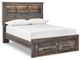 Signature Design by Ashley® Drystan 4-Piece Multi Full Bookcase Storage Bed Set-1