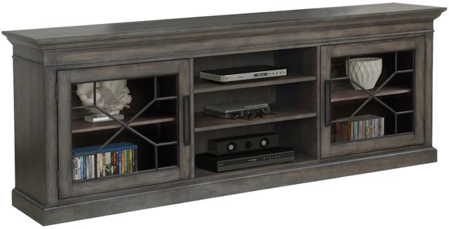 Parker House® Sundance Smokey Gray 92" TV Console-0
