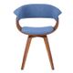 Armen Living Summer Blue Dining Chair-2