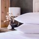 Malouf™ Classic 4-Piece White Cotton Twin XL Sheet Set-1