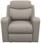 La-Z-Boy® Emmons Ivory Power Rocking Recliner with Headrest-1