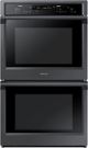 Samsung 30" Fingerprint Resistant Black Stainless Steel Double Electric Wall Oven-0