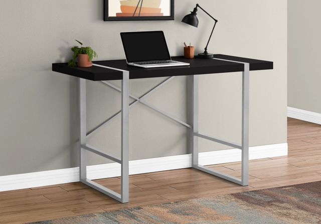 Monarch Specialties Inc. Black Computer Desk-0