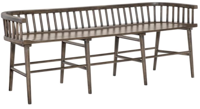 Legacy Classic Xxx's and Ooo's Cocoa Windsor Dining Bench-0