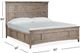 Magnussen Home® Paxton Place Dovetail Gray Complete California King Panel Storage Bed-2